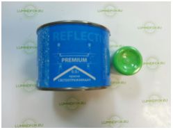 Светоотражающая краска AcidColors Premium REFLECTIVE ICE Green, зеленого цвета 0.5 кг - вид 1 миниатюра