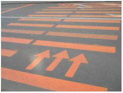 Эмаль дорожная светоотражающая AcidColors Reflective Road для дорожной разметки (для повышенного трафика), оранжевая, 1 кг - вид 3 миниатюра