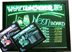 LUMOSLINE Neon Board (неоновая рекламная панель) - Неоновая панель светящаяся