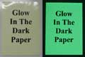 Светящееся в темноте (люминесцентное) - Светящаяся бумага и пленка