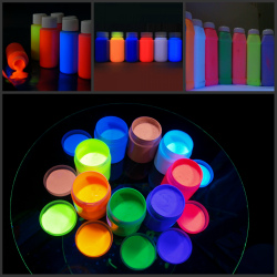 Светящееся в BlackLight (УФ) свете - Флуоресцентная (неоновая) краска