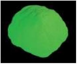 Песок люминесцентный (светящийся в темноте: зелено-желтым цветом), 500 г. - вид 2 миниатюра