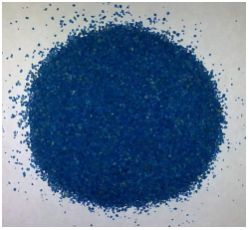 Песок флуоресцентный декоративный LUMINOFOR Sand Decor, синий 1 кг - вид 1 миниатюра