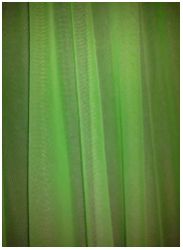 Сетка-стрейч флуоресцентная (синтетическая) ширина 1.5 м, цвет: зеленый , 1 м.п. - вид 1 миниатюра