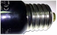 Сверхмощная лампа SYLVANIA BlackLight для клубов, дискотек и наружной подсветки, 400 Вт, для прожекторов с ПРА ртутная (ДРЛ), E40 - вид 1 миниатюра