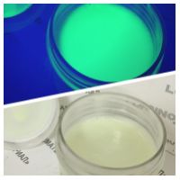 Краска невидимая латексная AcidColors PHANTOM воднодисперсная акриловая художественная, цвет свечения: ЛАЙМ (зелено-желтый), вес: 100 г. - вид 2 миниатюра