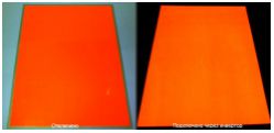 Лист электролюминесцентной световой бумаги (EL-панели) A3 (42 x 29.7 см) с с ламинацией, площадь (см2): 1 250, цвет: оранжевый - вид 1 миниатюра