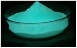 Люминофор водостойкий повышенной яркости ЛДП-3мА(40)П Water&ACID Resist, крупность частиц до 40 мкн, цвет свечения: бирюзовый (сине-зеленый), водостойкий, время видимого свечения: 8 часов - вид 1 миниатюра