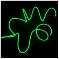 Световой провод повышенной яркости IV-поколения, диаметр 5.0мм,цвет: зеленый, м.п. - вид 1 миниатюра