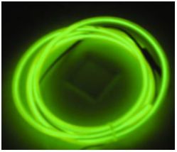 Световой провод повышенной яркости IV-поколения, диаметр 5.0мм,цвет: салатовый, м.п. - вид 1 миниатюра
