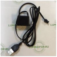 Блок питания 5V USB 12В для светопровода 1-5м,с пост. вкл. - вид 1 миниатюра