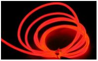 Световой провод повышенной яркости IV-поколения, диаметр 2.6мм,цвет: КРАСНЫЙ, метр - вид 2 миниатюра