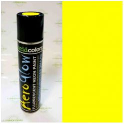 АЭРОЗОЛЬНАЯ ФЛУОРЕСЦЕНТНАЯ КРАСКА AcidColors AEROGLOW Fluorescent Spray, 520 мл (311 г) с эффектом прямого светоотражения, цвет: желто лимонный - вид 1 миниатюра