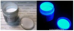 Краска AcidColors FLUORESCENT NEON акриловая Флуоресцентная художественная, цвет: белый ,0.5 кг. - вид 1 миниатюра