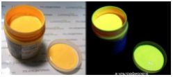 Краска AcidColors FLUORESCENT NEON акриловая Флуоресцентная художественная, цвет: желтый хром ,0.5 кг. - вид 1 миниатюра