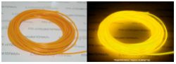 Световой провод повышенной яркости III-поколения, диаметр 2.2 мм,цвет: ЖЕЛТЫЙ, метр - вид 1 миниатюра