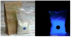 Люминофор ЛДП-4мА Blue Glow, цвет свечения: синий, крупность до 55 мкн (100 г) - вид 1 миниатюра