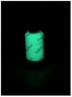 Нить люминесцентная 150D/2 светящиеся в темноте 1000 метров цвет: ЗЕЛЕНЫЙ с зеленым свечением - вид 1 миниатюра
