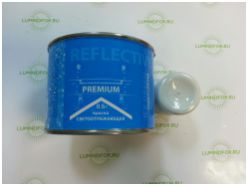 Светоотражающая краска AcidColors Premium REFLECTIVE ICE White, белого цвета 0.5 кг - вид 1 миниатюра