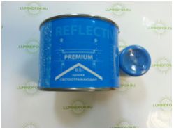 Светоотражающая краска AcidColors Premium REFLECTIVE ICE Blue, синего цвета 0.5 кг - вид 1 миниатюра
