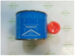 Светоотражающая краска AcidColors Premium REFLECTIVE ICE Red, красного цвета 0.5 кг - вид 1 миниатюра
