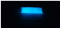 Фотолюминофор цветной ColorGlow-M, цвет: BLUE(свечение в темноте СИНЕ-ЗЕЛЕНОЕ), крупность 20-40 мкн, 10 грамм - вид 1 миниатюра