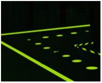 Полиуретановая фотолюминесцентная краска-эмаль AcidColors Glow с зелёным свечением в темноте, износостойкая, для нанесения на бетон, наливные полы и другие минеральные основания, для ФЭС по ГОСТ 2009, 20 кг - вид 1 миниатюра