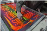 Краска трафаретная УФ-отверждаемая ACIDCOLORS Silk Print флуоресцентная (на 300% ярче обычных красок) для бумаги, картона, 0.5 кг - вид 4 миниатюра
