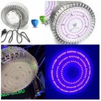 Светодиодный подвесной круговой ультрафиолетовый светильник UV LED 220В 100Вт /120° - вид 1 миниатюра