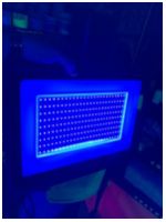 Светодиодный ультрафиолетовый светильник UV PREMIUM LED 220В 200Вт IP66 для наружной и интерьерной УФ-подсветки - вид 1 миниатюра