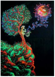 Маркер FABRIC BIG флуоресцентный ОРАНЖЕВЫЙ, несмываемый для рисунков по светлым тканям, D2-4 mm - вид 2 миниатюра